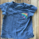 Rainbow Pocket Tee | Primary