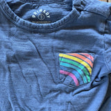 Rainbow Pocket Tee | Primary