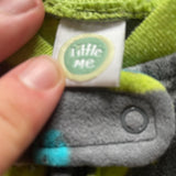 Fleece Dinosaur Zip Up Pajama | 9-12 mo | Little Me