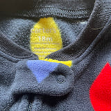 Xmas Lights Zip Up Pajama | 12-18 mo | Carter's