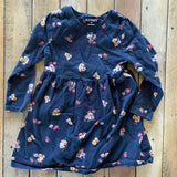 Blue Flowers Long Sleeve Dress | Old Navy