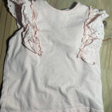 Pink Ruffles Blouse | H&M | small stain on front