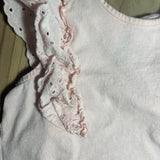 Pink Ruffles Blouse | H&M | small stain on front