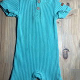 Bright Teal Romper | 7 for All Mankind