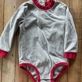 Grey Long Sleeve Onesie | 18-24 mo