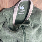 Green Zip Up Pajama | Cloud Island