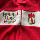 Perfect Little Present Zip Up Pajama | 18-24 mo | Children's Place