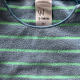 Striped Onesie | 12-18 mo