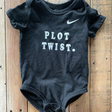 Plot Twist Onesie | 12-18 mo | Nike