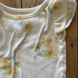Yellow Flowers Onesie | 9-12 mo | Carter's