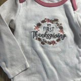 My First Thanksgiving Onesie | 6-9 mo