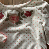 Polka Dot Flower Onesie | 12-18 mo | Just Lizzy