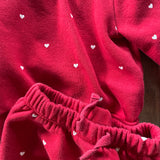 Heart on Your Sleeve Sweat Set | 12-18 mo | Old Navy