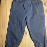 Black Cargo Joggers | Little Rebels