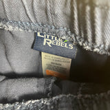 Black Cargo Joggers | Little Rebels