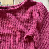 Maroon Waffle Top | Cat & Jack