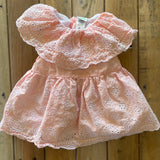 Pink Eyelet Dress | 6-9 mo | Little Me