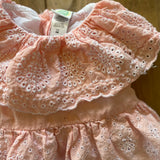 Pink Eyelet Dress | 6-9 mo | Little Me