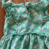 Green Floral Dress | 6-9 mo | Carter's