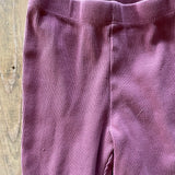 Maroon Flare Pants | Catherine Malandrino