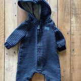 Striped Sweatsuit Jumpsuit | newborn | Carter's