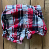 Plaid Shorts | 0-3 mo | Garanimals