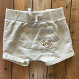 White Winnie Shorts | 6-9 months | Disney Baby