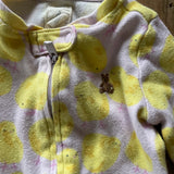 Little Chickies Zip Up Pajama | 3-6 mo | Gap