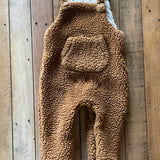 Fuzzy Bear Overalls | 9-12 mo | Mud Pie