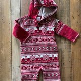 Knit Winter Romper | 9-12 mo | Hanna Andersson