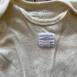Yellow Onesie | 6-9 mo | Burt's Bees