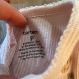 Apple Print Snap Up Pajama | preemie | Carter's