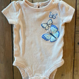 Pink Butterfly Onesie | newborn | Carter's