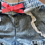 Super Frills Jean Shorts