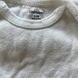 Plain White Onesie | 0-3 mo | Gerber