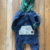 Little Dude Fleece Jumpsuit | 3-6 mo | Carter's