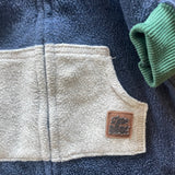 Little Dude Fleece Jumpsuit | 3-6 mo | Carter's