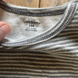 Striped Onesie | 3-6 mo | Gerber