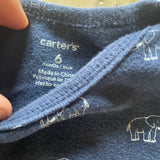 Elephant Onesie | 3-6 mo | Carter's
