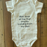 Don't Look at Me Onesie | 6-9 mo