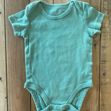 Teal Onesie | 6-9 mo | Mac & Moon
