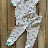 Rainbow Two-Piece Pajama Set