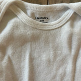 White Onesie | 3-6 mo | Gerber