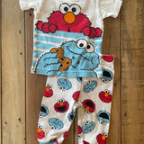 Cookie Monster Pajama Set | 6-9 mo