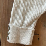 White Ribbed Leggings | 6-9 mo | Carter's