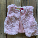 Fluffy Pink Vest | Penelope Mack