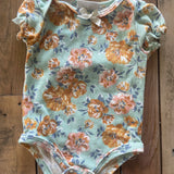 Flower Onesie | 6-9 mo | Nicole Miller