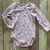 Snowflake Onesie | 6-9 mo | Chick Pea