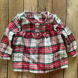 Flannel Dress | 6-9 mo | Carter's