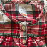 Flannel Dress | 6-9 mo | Carter's